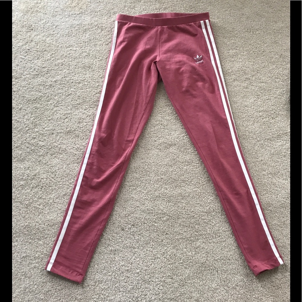 Adidas 3 striped leggings